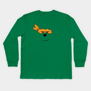 Michelangelo - TMNB Kids Long Sleeve T-Shirt